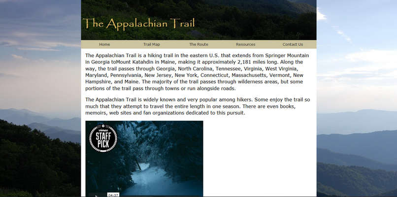Appalachia Website